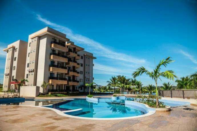 Apart-Hotel Marina Flat Caldas Novas Exterior photo